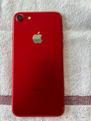 《決まりました！》iPhone7本体レッド