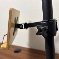 ブックスタンド アーム 書見台 卓上 読書台 本立て 省スペース 無階段高さ調整 角度調整 ブックホルダー タブレットスタンド 勉強 の画像