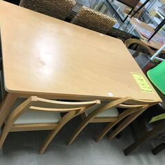 ニトリ　ダイニングセット　ビーク　新生活　オシャレ　ブラウン 幅...