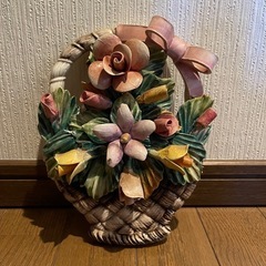 まん丸猫の置物 陶器他2点の画像