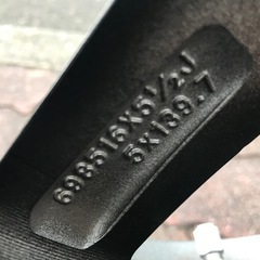 ジムニー用　タイヤホイール　4本セット　ブリジストン　バリ山の画像