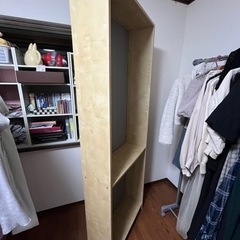 本棚 板なしの画像