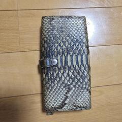 サンレミーパイソン　長財布の画像