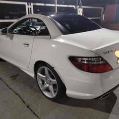 希少 左ハンドル V6 SLK350 AMGパッケージ ホワイト 白 R172の画像