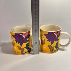 【美品】ピカチュウ・マグカップ 2個セット‼️大きいサイズのマグカップの画像