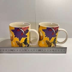 【美品】ピカチュウ・マグカップ 2個セット‼️大きいサイズのマグカップの画像