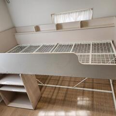 【引き渡し決定】ニトリ　システムベッド(マットレス無し)　　の画像