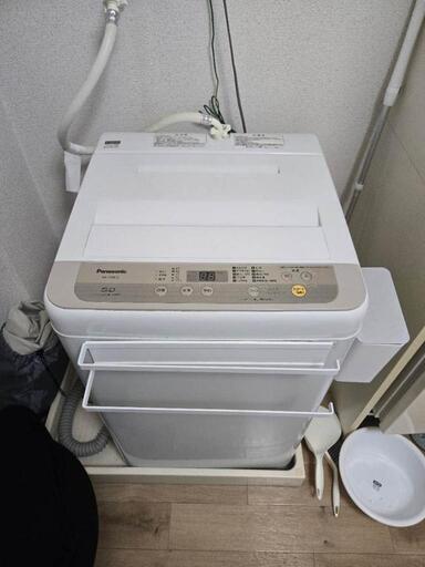 【購入者決定済み】パナソニック 2018製 5KG洗濯機