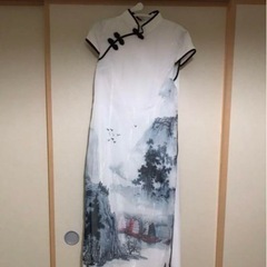 チャイナ風ワンピースの画像