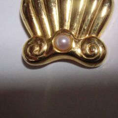●MIKIMOTO（ミキモト）●真珠付き、●キーリング、●ゴールドカラー、綺麗、画像参照。★お手数をおかけしますがお問合せ前にプロフィール必読です。の画像