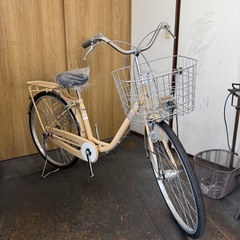 新車　feel　26インチ　カートリッジBB　LEDライト　ローラーブレーキの画像