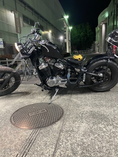 スティード400 リジットフレーム　 フルカスタム　チョッパーアメリカン