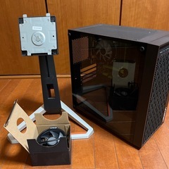 お話中