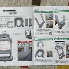 トイレトレーナー　未使用クッションの画像