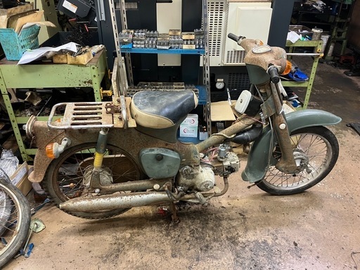 激レア ホンダ 行灯 スーパーカブ レストアベース honda cub 旧車