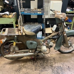 激レア ホンダ 行灯 スーパーカブ レストアベース honda cub 旧車の画像