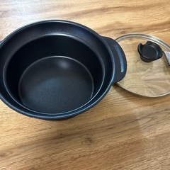 金属鍋　蓋付き　IH&ガス対応