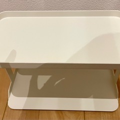 (marna) 調味料ラック 2段 (ワイド/ホワイト) スパイスラック 調味料棚 マーナ (キッチン 調味料 収納) 調味料入れ 調味料置き (グッドロックコンテナ)の画像