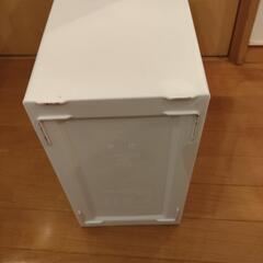 ゴミ箱 30L 密閉 プッシュ ホワイトの画像
