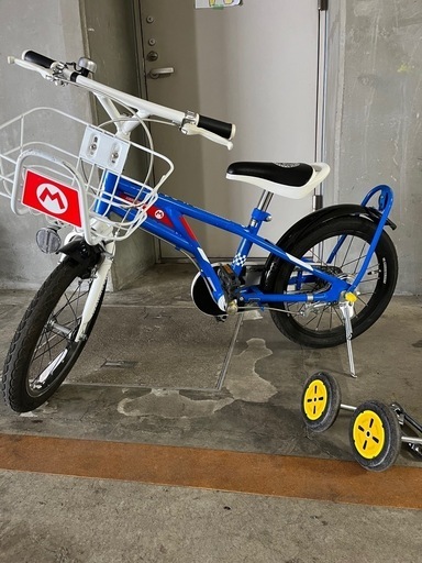 子供用 自転車 16インチ マリオ アサヒ限定 マリオカート 子供用