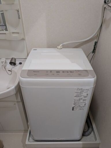 パナソニック全自動洗濯機 NA-F60B14-C