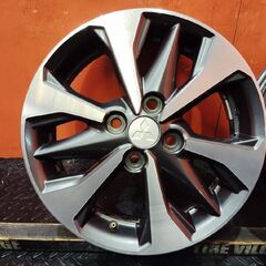 三菱 ekクロス 純正ホイール 15インチ 4本 三菱 ekクロススペース 純正ホイール 15インチ 4本 4.5J4HPCD100+46