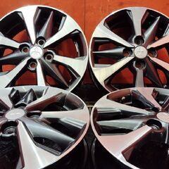 三菱純正 ekクロススペース純正ホイール + タイヤ セット 三菱 ekクロススペース 純正ホイール 15インチ 4本 4.5J4HPCD100+46