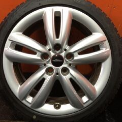 BS VRX2 205/45R17 スタッドレス JOHN COOPERWORKS ジョンクーパーワークス F55/F56 ミニクーパー純正ホイール 17インチ7JPCD112+54 VTH136の画像