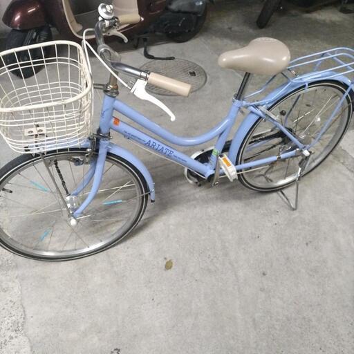 子ども 自転車 22インチ 直接引渡限定】子供用自転車22インチブルー