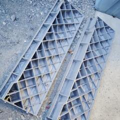 段差解消スロープ ホームセンター 屋外用 段差プレート 段差スロープ 駐車場 玄関 車庫 高さ 15cm の画像