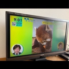 シャープ液晶テレビ40型決まりましたの画像