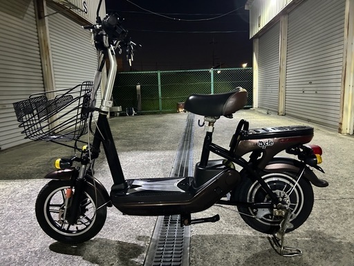 堺市南区発　bycle ショコラ　フル電動　実働　格安　配送可　