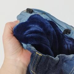 130cm　美品　メゾピアノ　裏起毛　星　ショートパンツ　移動ポケット付きの画像