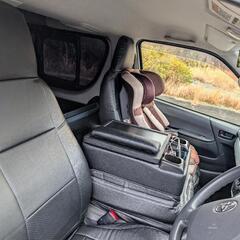 ハイエースバンDX ナロー 4WD 4型3.0ディーゼル リアエアコン・リアヒーター付 ベッドキット両側スライドドア小窓 コンプリート車の画像