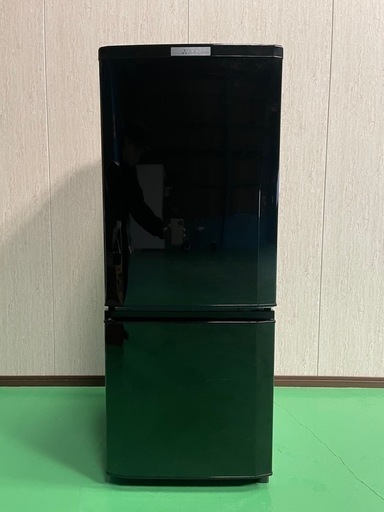 三菱ノンフロン冷凍冷蔵庫　【ブラック】