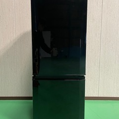 三菱ノンフロン冷凍冷蔵庫　【ブラック】