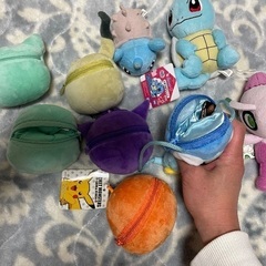 ポケモンぬいぐるみセットの画像