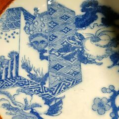 骨董とまではいかないけど　古い和絵皿の画像