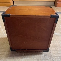 懐かしい昭和レトロ商品☆和風タンス　　　ミニ箪笥　小物入れ　三段三箇所の画像