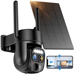 新品　防犯カメラ 屋外 ソーラー 2K解像度 WiFi 監視カメ...
