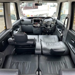 低走行8万キロ台☆快適なターボ☆月々9千円〜分割可❗️車検2年付き！【名義変更代込み】広い車内！大人気‼️ダイハツ タントカスタムRS☆HDDナビ付き☆走行中DVD見れます♪ETC付き☆社外アルミ☆電動スライドドア☆ドライブレコーダー☆事故修復歴無し☆そのまま乗って帰れます！の画像