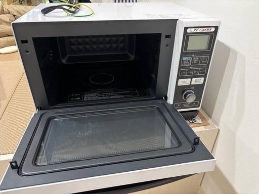 オーブンレンジ　スチーム流水解凍