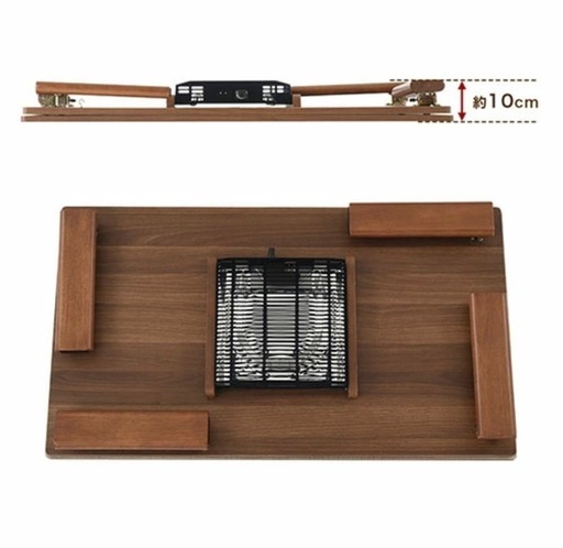 無印良品 こたつ 楕円形 無印良品こたつテーブル 楕円形 MJ-KTF1200B