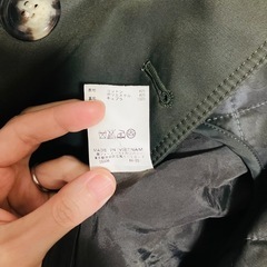 【🙏取引者様決定】【中古】レディースS　トレンチコート秋冬 グリーンの画像