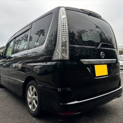  8人乗り☆ガソリン代 節約☆S-HYBRID入りました‼️月々1.2万円〜分割払い可❗️車検2年付き！大人気☆ニッサン セレナ☆フリップダウンモニター付き☆SDナビ☆走行中DVD見れます☆ETC☆便利なバックカメラ☆ドラレコ付きのフル装備☆電動スライドドア☆ウィンカーミラー☆フル装備☆車内広々三列シート‼️の画像