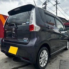 26年式☆月々1万円〜分割払い可❗️ 車検2年付き！【名義変更代込み】大人気☆日産 デイズ☆Bluetoothナビ付き☆走行中DVD見れます☆ドラレコ付き☆スマートキー☆フルオートエアコン☆純正アルミ！事故修復歴無し☆そのまま乗って帰れます❗️の画像