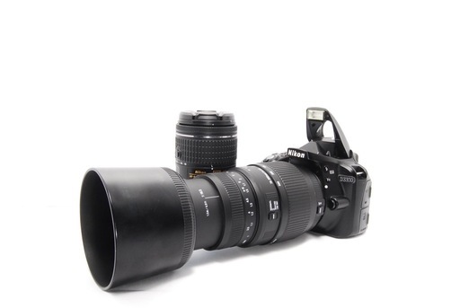 Wi-Fi対応 スマホにすぐ転送！ Nikon D3300＆望遠レンズSET Nikon デジタル一眼レフカメラ AF-P