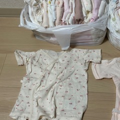 ⑦ベビー肌着50〜60 1枚50円〜の画像