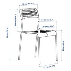 【3/15まで】IKEA ダイニングテーブルセット 2人掛けの画像