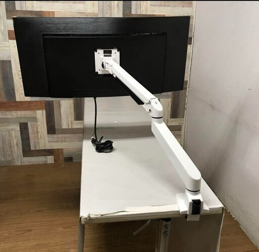 フィリップス　34型スピーカー搭載ワイド曲面　モニターアーム搭載